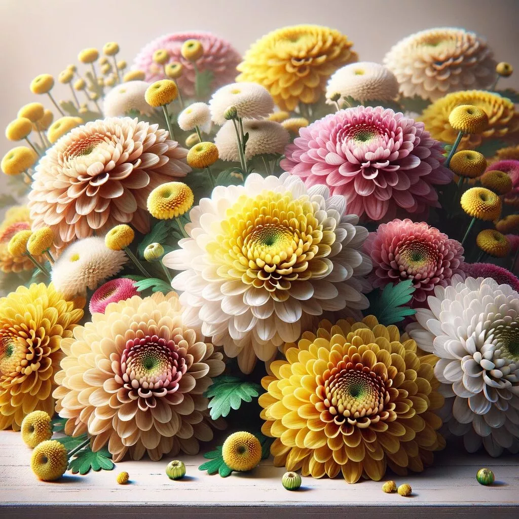 Chrysanthemum flowers